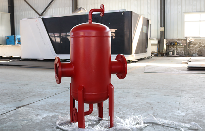 1kw-9kw Capacity Customized Carbon Steel Separator for Water Gas-Liquid Separation