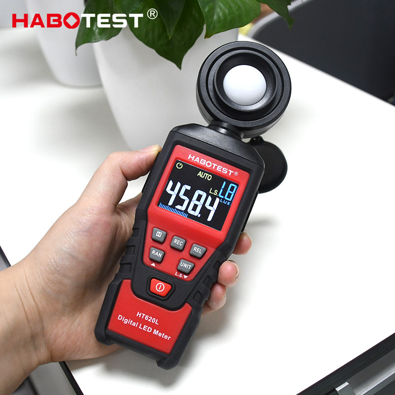 100000 Lux 2000000 Counters Digital Lux Meter , Lux Light Meter