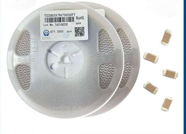 Ceramic Capacitors TCC0603X5R106M100CT Multilayer chip ceramic capacitor CCTC