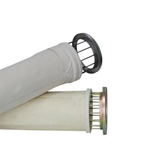 China 550gsm Ryton PPS Filter Bags PTFE Treatment For Coal Fired Boiler Gas Filter wholesale