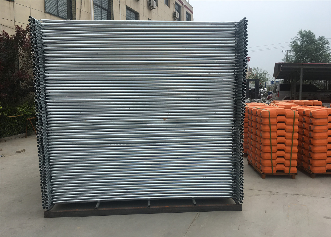 Removable Pool Safety Fence / Six Foot Chain Link Fence Panels 22.00kg