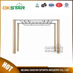 outdoor fitness equipment outdoor wood monkey bars for adult exercise