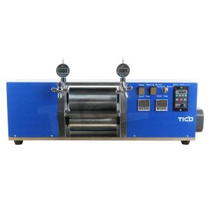 China Heat Battery Electrode Calendering Machine With 150mm Roller AC110 220V wholesale