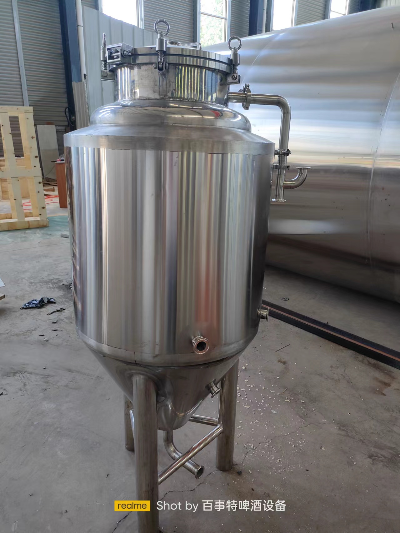 GHO 200l 100l 2000l 1000l Beer Fermenting Equipment Turnkey Project with Top Manhole
