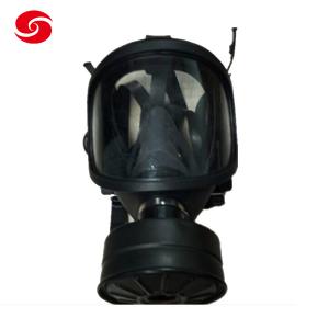 China Natural Rubber Chemical Full Face Gas Defence Mask Army Police on sale