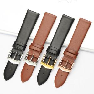 China ALKVISION Ultra-thin watch strap 2018 New watchbands genuine leather strap watch band 16mm 18mm 20mm watch accessories w wholesale