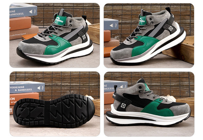 Light Work Shoes Kevlar Anti-proof Safety Sheos Novel Fashionable Mens Comfortable Safety Shoes Practical