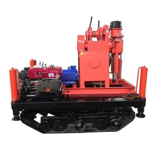China 200m Diesel Power Portable Hydraulic Water Well Drilling Rig wholesale