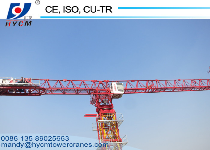 6/8ton 1.6*1.6*3m Split Mast Section 1.5ton Tip load PT5515 Topless Tower Crane
