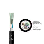 4-96 Cores Fiber Optic Cable KEXINT GYTA Outdoor Black Armoured Stranded Loose
