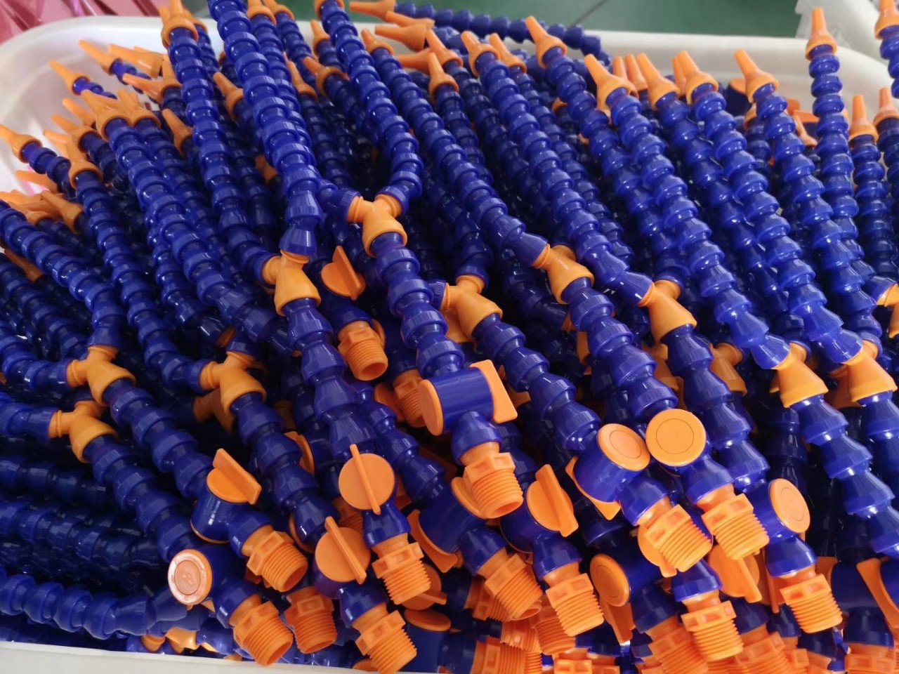 Flexible Collapsible Machinery Accessories Plastic Cooling Pipe