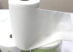 White Polyester Non Woven Fabric Cotton Nonwoven Raw Material Customised