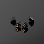 5*3mm Flat Relief Digital Price Tag 170pcs per pack for jewellery watch