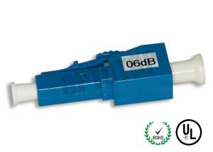 China ROHS Listed 1310 / 1550 nm Fiber Optic Attenuator For Receiver Padding 1dB - 30dB wholesale