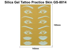 China No Poison Permanent Makeup Accessories , 100 Pieces Tattoo Training Skin wholesale