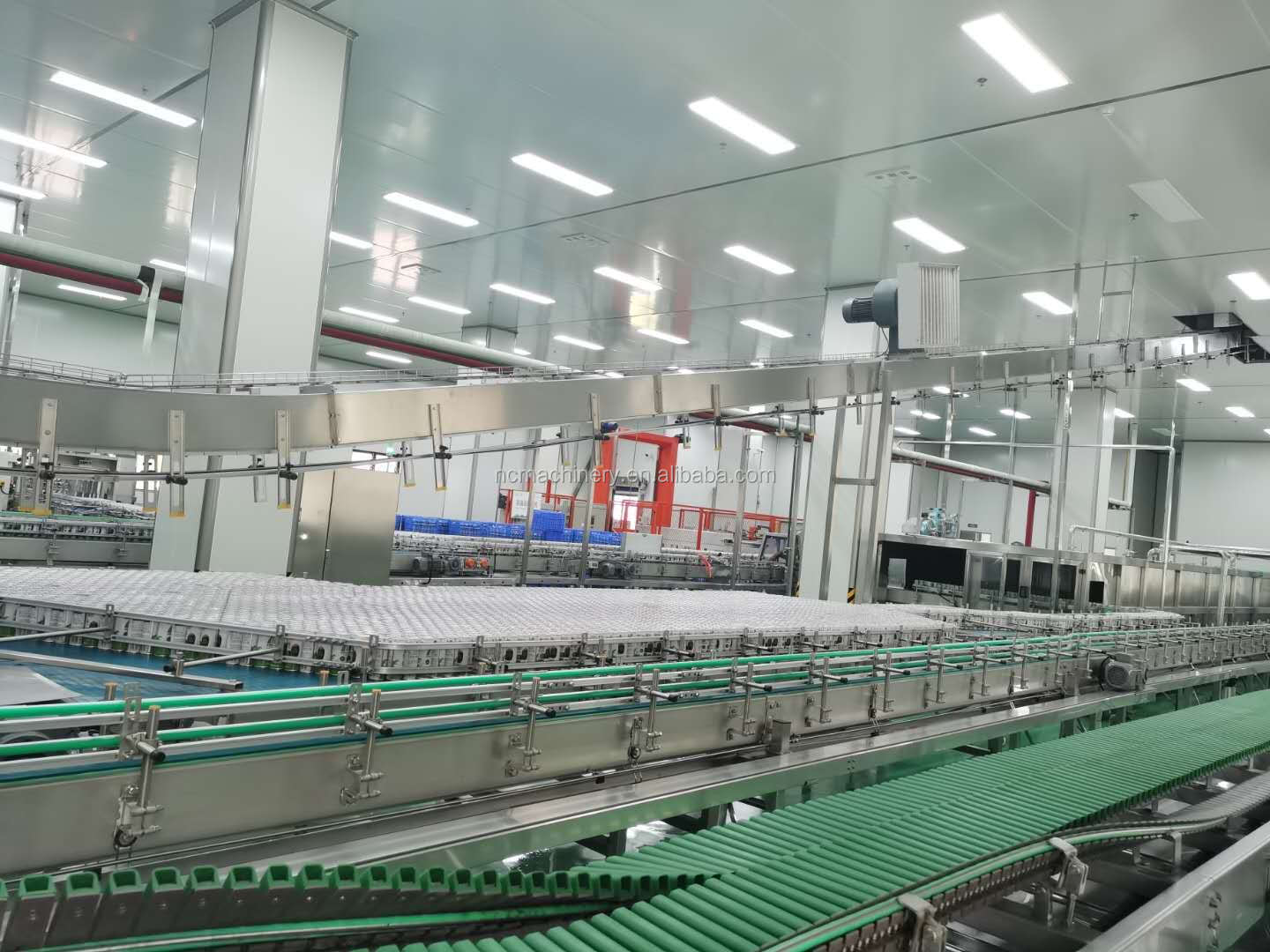 4000 Bottles Per Hour Baby Food Production Line with Stainless Steel 304/316 Material
