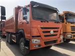 Low Price Widely Used HOWO 375HP 50ton Truck Dimensions 12 Tyres Tipper Truck