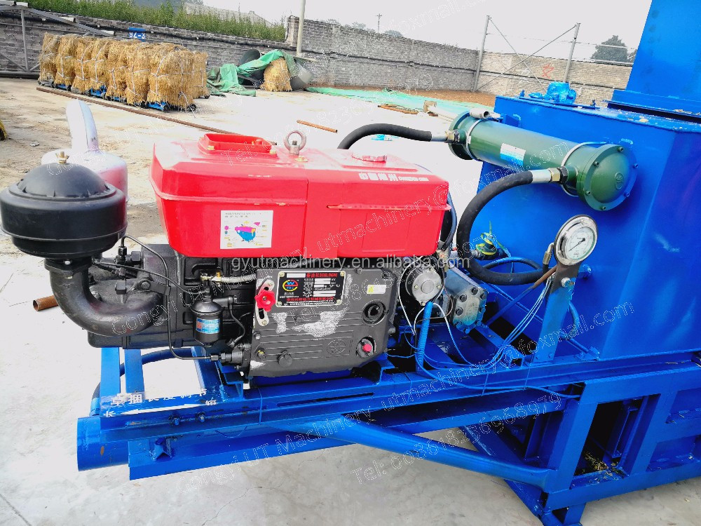 UT Automatic Capacity 80-120 Bales Baling Press Machine for Rice Husk and Hay Silage