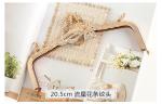 Unique Shape Metal Kiss Lock Purse Clutch Frames For Dinner Bag