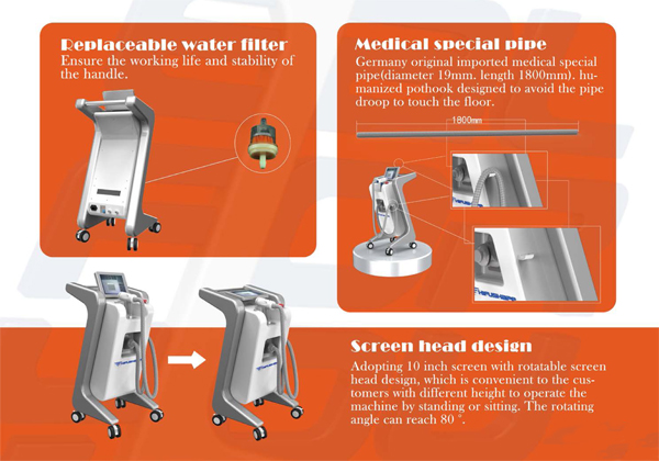 Professional beauty salon use CE FDA approved 0.5~3s adjustable 500w non invasiveultrasound therapy for weight loss