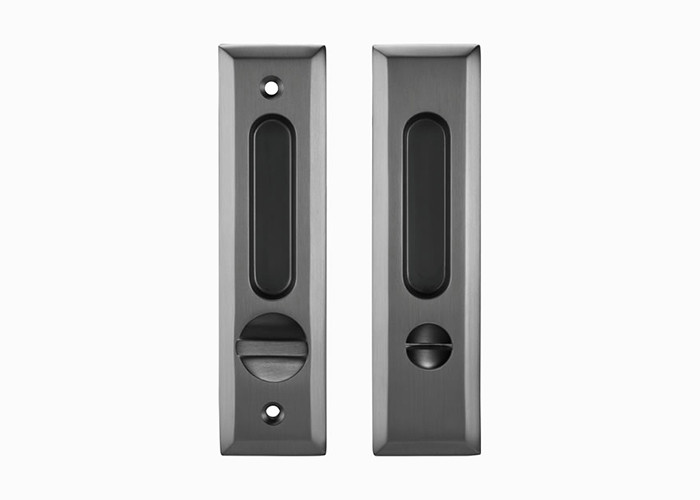 42mm 160mm Brass Sliding Door Lock Modern Push Pull Hidden Handle