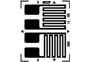 China BB Metal Half Bridge Foil Strain Gauge / Electronic Strain Gauge wholesale