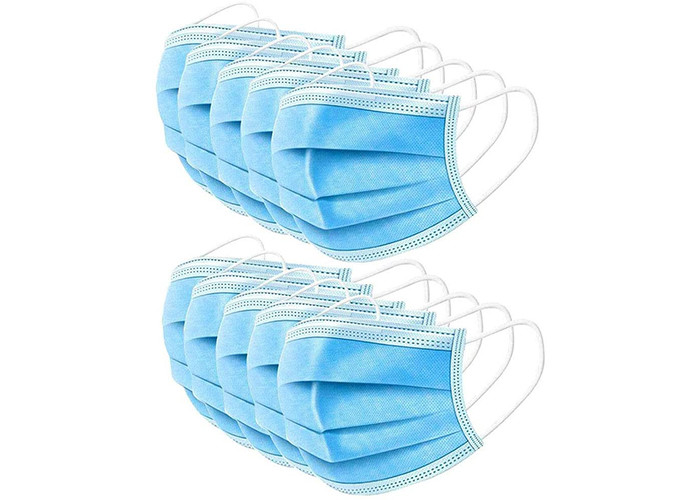 Non Woven Disposable Surgical Masks 3 Layer Filter Surgical Mask For COVID 19