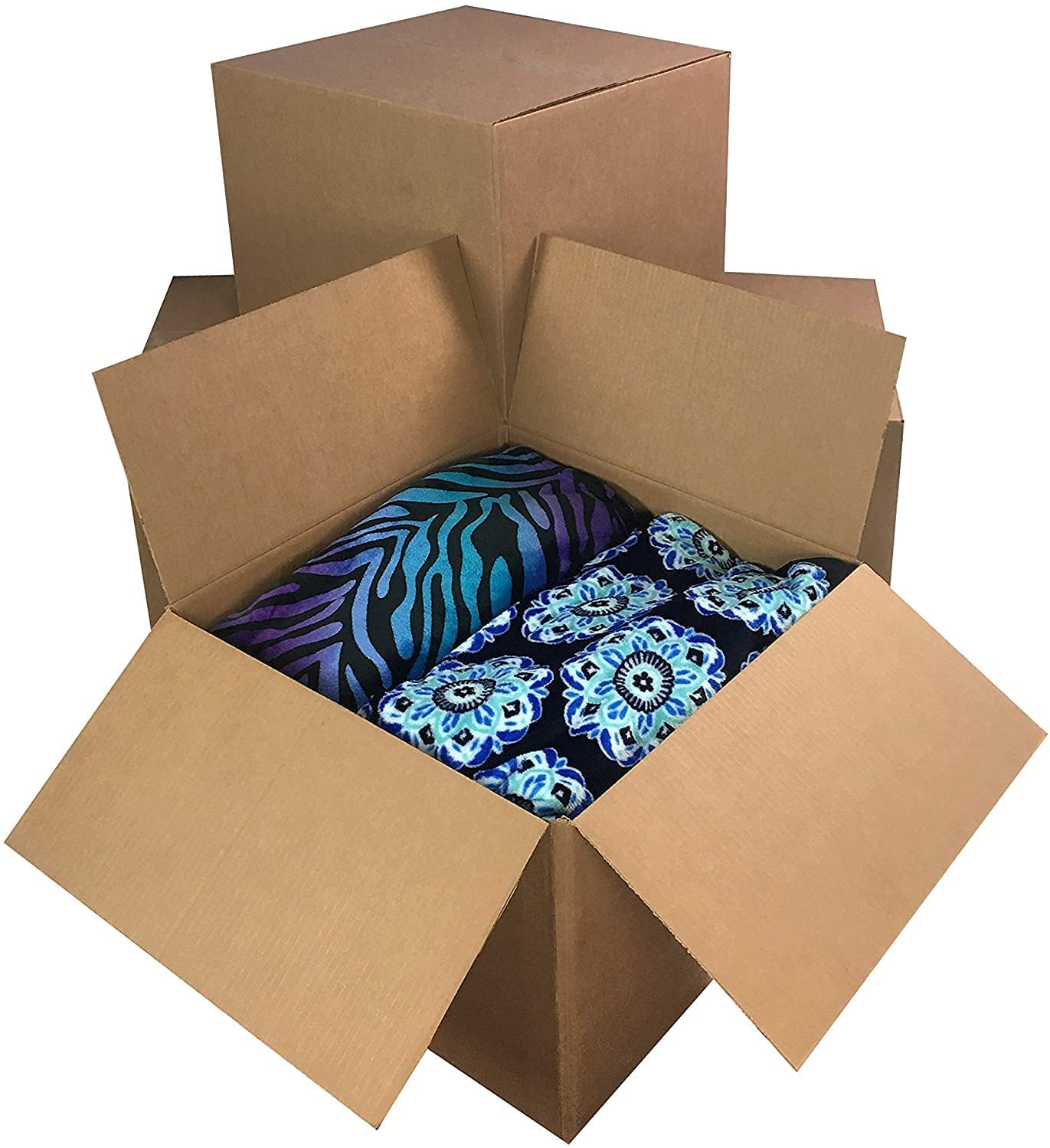 Recyclable Practical Cardboard Gift Box , Varnishing Custom Printed Shipping Boxes