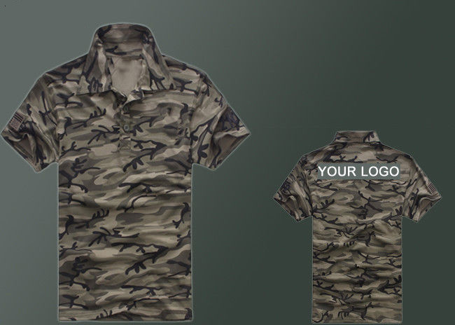 Comfortable Army Military Uniforms , Polyester Military Camouflage Clothing
