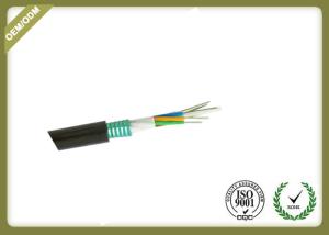 China 24 Cores Outdoor Fiber Optic Cable G652D /G657 GYFTS With FRP Strength Member wholesale