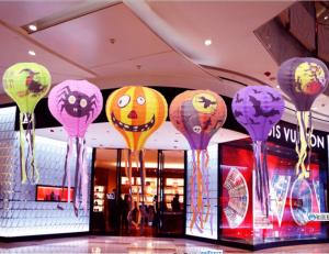China Halloween Hot Air Balloon with Paper Lantern wholesale
