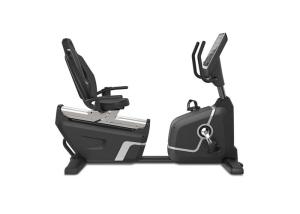 China Recumbent Magnetic Stationary Exercise Bike / Cardio Bike Machine With Backrest wholesale
