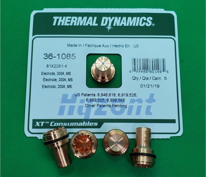 XT301 200A 36-1085 Thermal Dynamics Plasma Cutter Electrode
