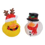 Festival Gift Christmas Rubber Duck Floating Personalised Rubber Bath Ducks