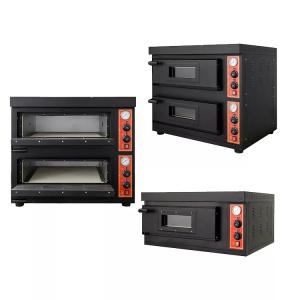 China Modern Shape Safe Thermostat Stainless Steel Pizza Oven 0.1Kw For Restaurants wholesale