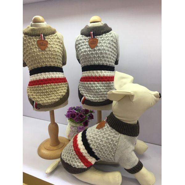 Design Cute Knitting Holiday Pet Clothing Christmas Dog Sweaters