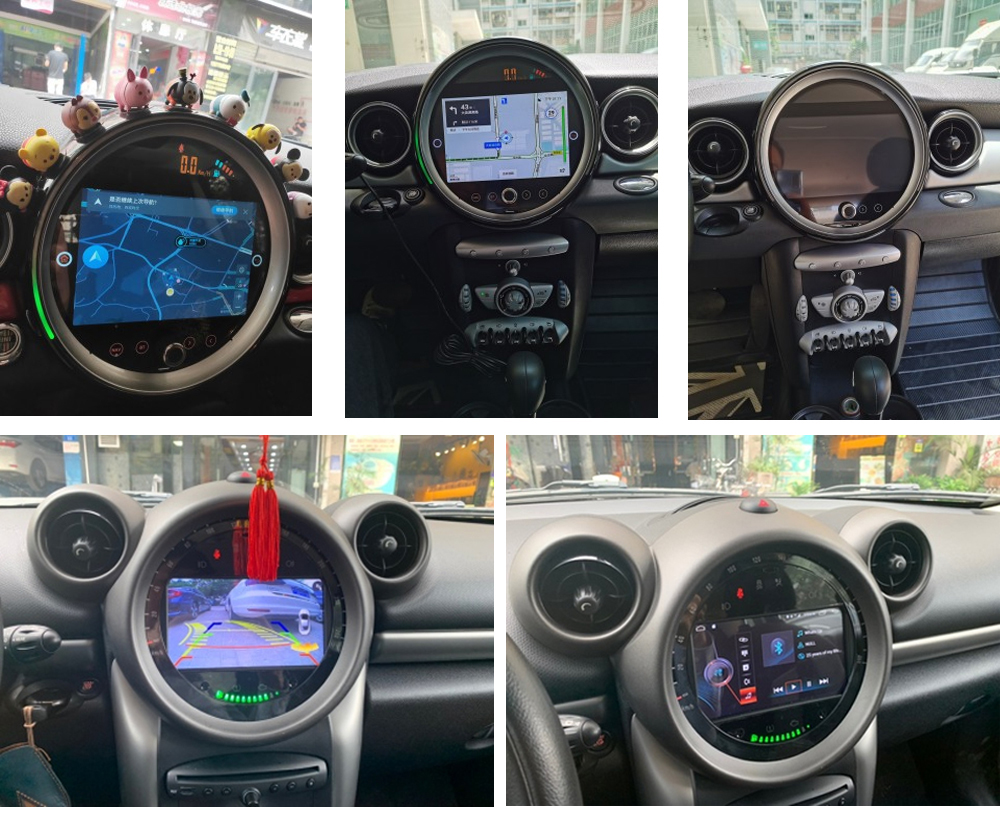 1024X600 Android Auto Car Radio For BMW Mini Cooper R56 R60 2007 2014