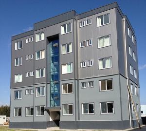 China Steel Structure Commercial Building Q355 Q235 Prefab Business Building wholesale
