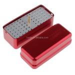 Round Manual Dental Orthodontic Accessory Bur Block Holder Organizer Box