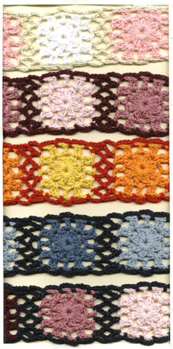 mixed color 20yards/lot(1.0cm wide) Cotton Crochet Lace Ribbon Wedding Sewing Bridal Bow L