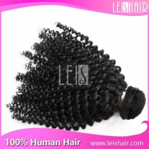 China Good feedbacks virgin indian deep curly hair wholesale