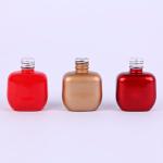 UV Coated Empty Glass Nail Polish Bottles 5ml 10ml 15ml With UV Coated Cap Free