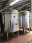 380V 220V Stainless Steel Conical Tank Jacketed Conical Fermenter Glycol Cooling