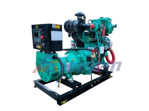 China 30kW 38kVA Open Type Cummins Marine Diesel Generator For Seawater Cooled wholesale