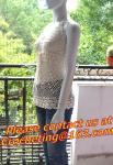 women lace crop top/deep v neck halter top/spaghetti strap tank tops/lace colete