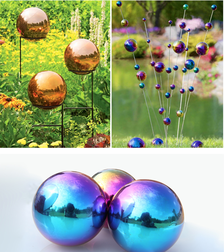 Electroplated Hollow Steel Balls Metal Spheres Stainless Float Hollow Balls