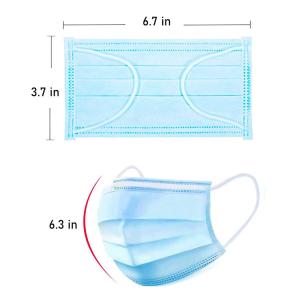China 3 Ply Medical Face Mask / Disposable Mouth Mask Skin - Friendly wholesale