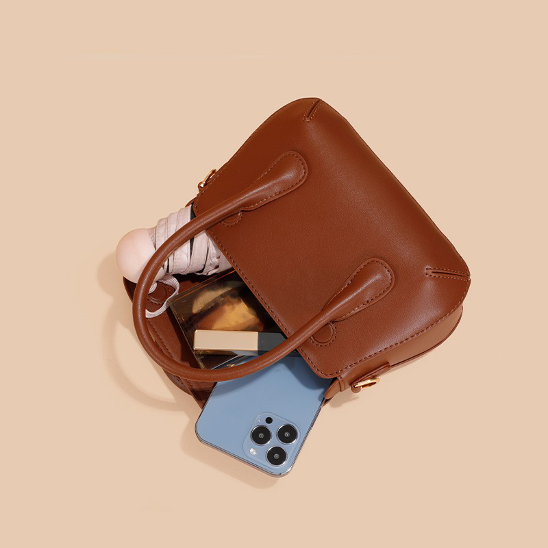 Lady Trendy Clip Crossbody Shoulder Handbag Leather Hand Bag for Women Luxury Design 2024