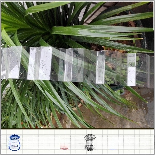 Polycarbonate Awning Brackets Black / Grey / White Frame Color Of Canopy PC Sheet