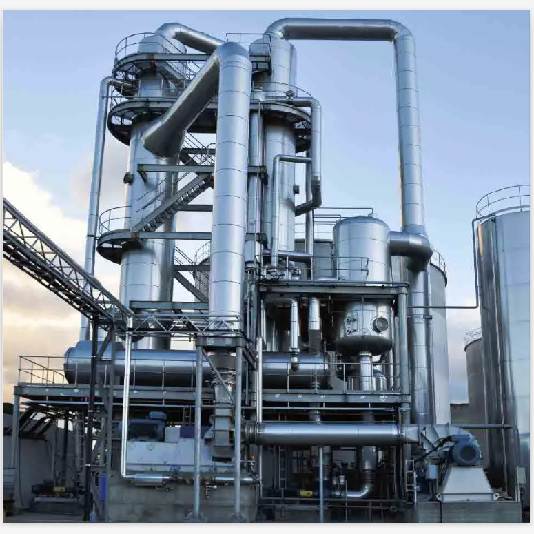 Tubular Type MVR Evaporator 500-5000l Sewage Treatment Machine For Ammonium Sulfate Evaporation Concentration